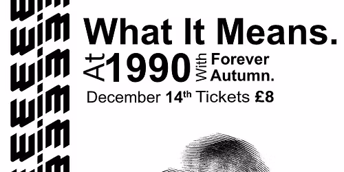 What It Means @ 1990