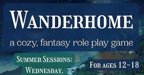 Wanderhome: A Cozy TTRPG