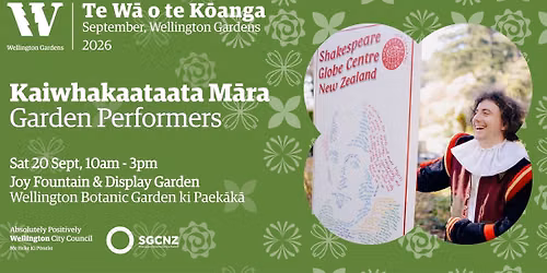 Kaiwhakaataata M\u0101ra | Garden Performers