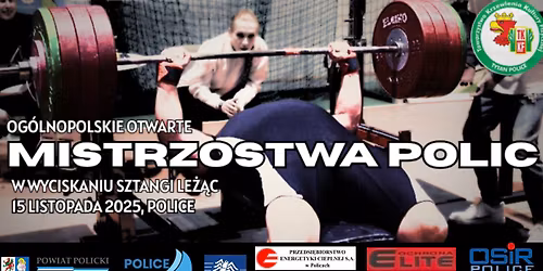 XXXI Og\u00f3lnopolskie Otwarte Mistrzostwa Polic w Wyciskaniu Sztangi Le\u017c\u0105c 
