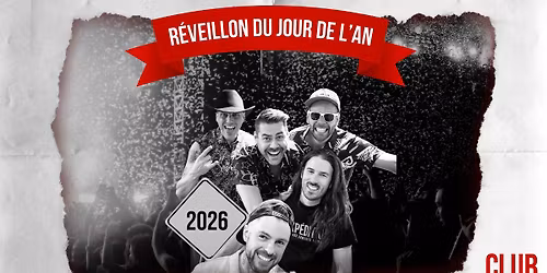 Hommage aux Cowboys Fringants \u2013 R\u00e9veillon du Jour de l\u2019An (Billets gratuits)