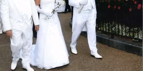 The Spring Fiesta Grand Promenade in Jackson Square