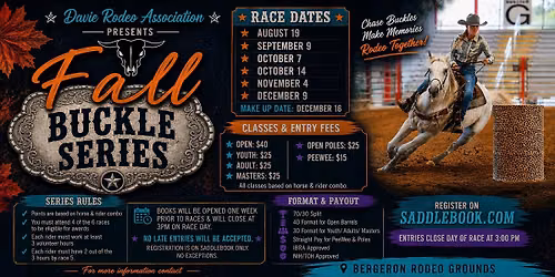 2026 DRA Fall Buckle Series