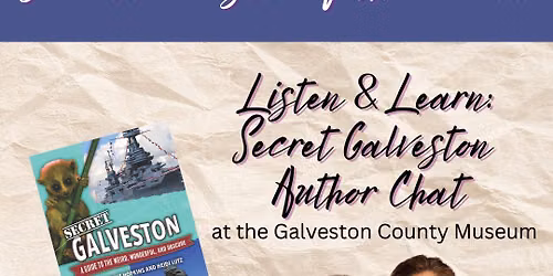 Secret Galveston Book Signing