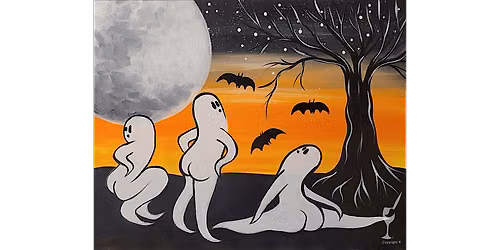 Sexy Spooky Party - Paint and Sip in New Braunfels | Classpop!\u2122