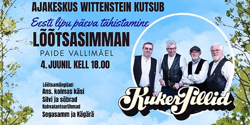 04\/06 Eesti lipu p\u00e4eva t\u00e4histamine - KUKERPILLID Paide vallim\u00e4el