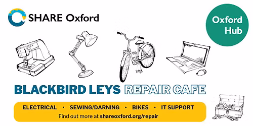 SHARE Oxford Blackbird Leys Repair Cafe