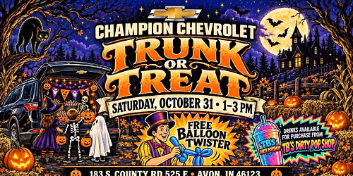 Trunk or Treat at Champion Chevrolet