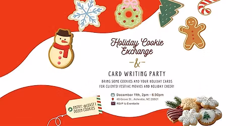 Holiday Cookie Exchange & Card Writing Party