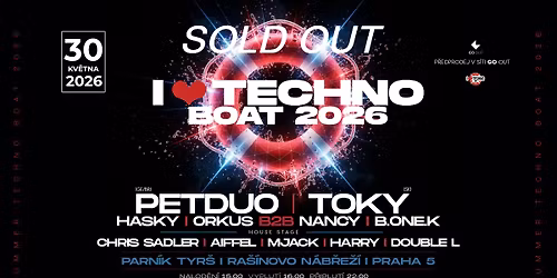 I Love Techno Boat 2026