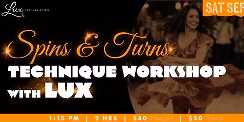 Spins & Turns Technique Workshop