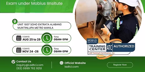 VCATIII- Vibration Analyst Training with Exam By Mobius Institute