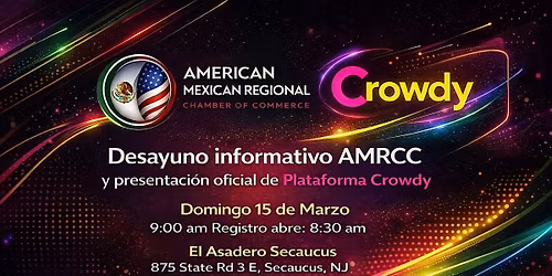 Desayuno informativo + Presentaci\u00f3n de Plataforma Crowdy