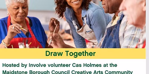 Draw Together Free Arts Event for Unpaid Carers