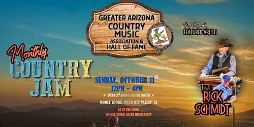 Monthly Country Music Jam - Greater Arizona Country Music Association & Hall of Fame