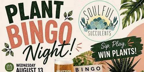 PLANT BINGO by Soulful Succulents
