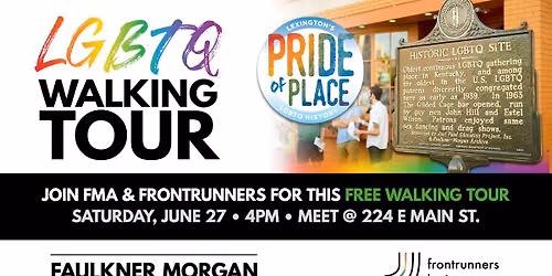Guided LGBTQ Walking Tour w\/ FMA & Frontrunners