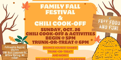 Family Fall Festival & Chili Cook-Off