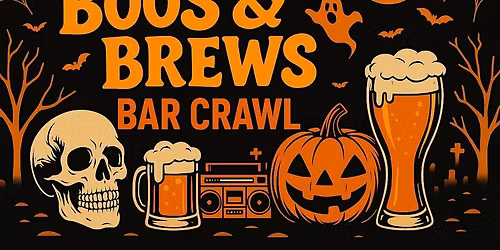 Official Boos & Brews Bar Crawl - Baltimore