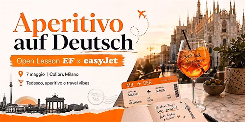 Aperitivo auf Deutsch: Open Lesson EF x easyJet