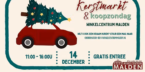 Kerstmarkt en koopzondag