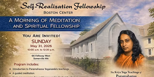 A Morning of Meditation and Spiritual Fellowship