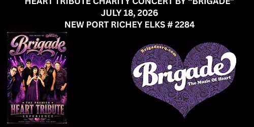 The Heart Tribute Band "Brigade" Charity Concert