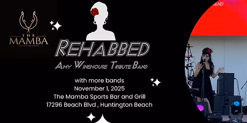Rehabbed live at The Mamba - Amy Winehouse tribute