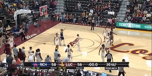 Richmond Spiders at Loyola Ramblers Mens Basketball at Joseph J. Gentile Arena