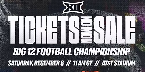 2025 Big 12 Football Championship