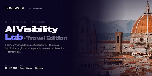 RankWit AI Visibility Lab - Il tuo hotel nelle risposte dell'AI
