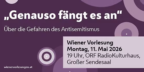 \u201eGenauso f\u00e4ngt es an\u201c \u00dcber die Gefahren des Antisemitismus