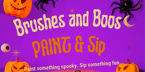 Brushes and Boos Paint and Sip