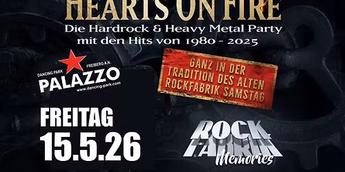HEARTS ON FIRE - Hard Rock & Heavy Metal 1980-2025