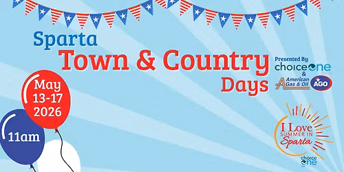 Sparta Town & Country Days Parade (Stars, Stripes, & Celebration)