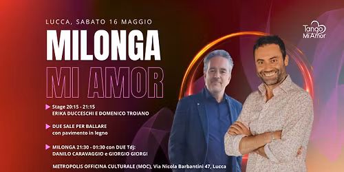 Milonga Mi Amor - Due Sale e Due Tdj Danilo Caravaggio e Giorgio Giorgi \u2b50\u2b50\u2b50\u2b50\u2b50