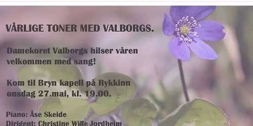 V\u00c5RLIGE TONER MED VALBORGS