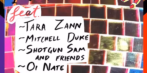 Mardi Gras-Burg PARTY with Tara Zann, Mitchell Duke, Shotgun Sam and DJ Oi Nate
