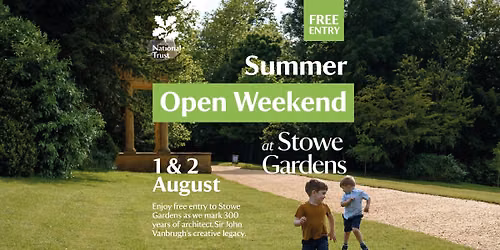 Summer Open Weekend at Stowe Gardens 
