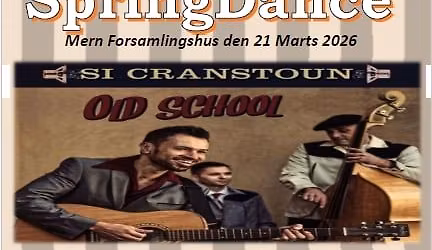 South Island cruisers inviterer til springdance med: SI CRANSTUON - LINUS ZANDER - DJ MR. DOOWOP 