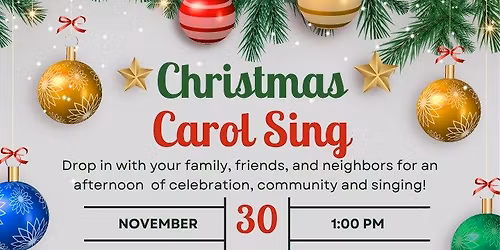 Christmas Carol Sing