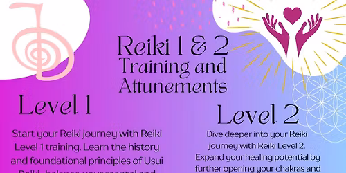 Reiki Level 1 Training & Attunement