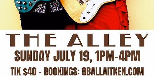 8 BALL AITKEN & TAYA CHANI - LIVE @ THE ALLEY, YEPPOON