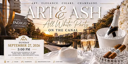 ART & ASH: ALL WHITE AFFAIR!