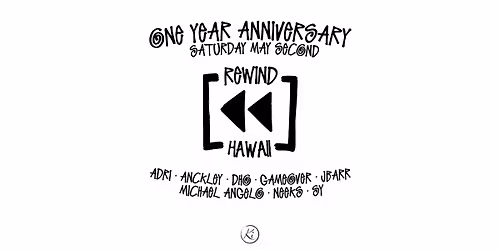 Rewind Hawaii 1 Year Anniversary: OC's Biggest Throwback Party!