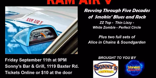 RAM AIR V Revving Through Five Decades of Smokin' Blues and Rock