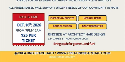Hamilton for Haiti