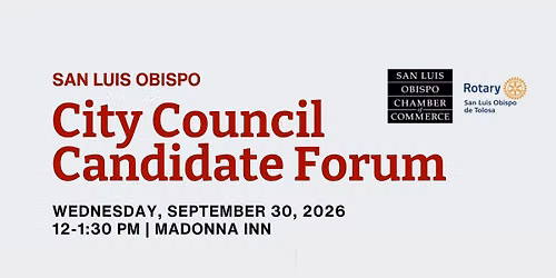SLO City Council Candidate Forum