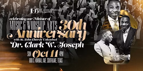 Celebrating 30 Years of Music & Ministry: Dr. Clark Joseph