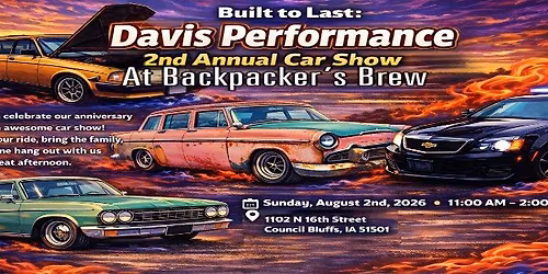 Built to Last: Davis Performance 2nd Annual Car Show